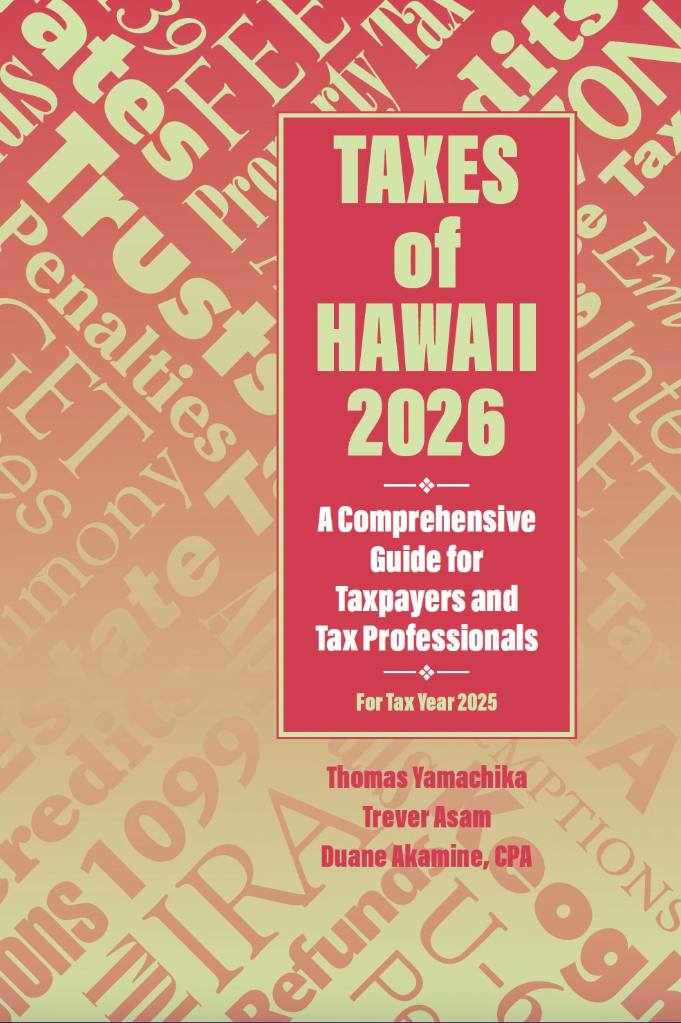 Taxes of Hawaii 2026 – Watermark Publishing